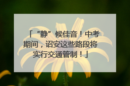 “静”候佳音！中考期间，诏安这些路段将实行交通管制！