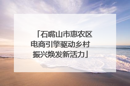 石嘴山市惠农区电商引擎驱动乡村振兴焕发新活力