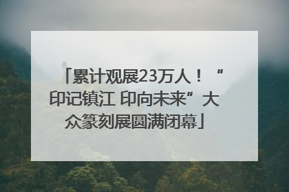 累计观展23万人！“印记镇江 印向未来”大众篆刻展圆满闭幕