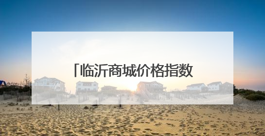 临沂商城价格指数分析（6月19日—6月25日）