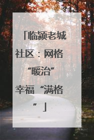 临颍老城社区：网格“暖治” 幸福“满格”