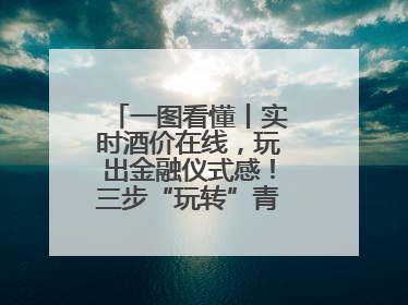 一图看懂丨实时酒价在线，玩出金融仪式感！三步“玩转”青岛啤酒交易所