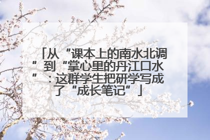 从“课本上的南水北调”到“掌心里的丹江口水”：这群学生把研学写成了“成长笔记”
