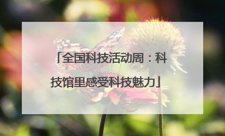全国科技活动周：科技馆里感受科技魅力
