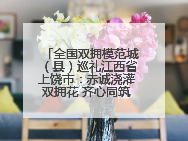 全国双拥模范城（县）巡礼江西省上饶市：赤诚浇灌双拥花 齐心同筑模范城