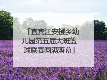 宜宾江安橙乡幼儿园第五届大班篮球联赛圆满落幕