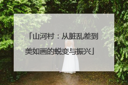 山河村：从脏乱差到美如画的蜕变与振兴