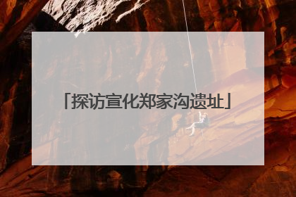 探访宣化郑家沟遗址