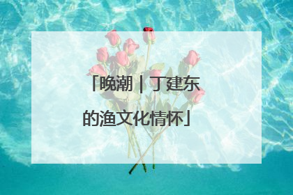晚潮｜丁建东的渔文化情怀