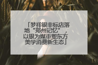 梦祥银非标店落地“郑州记忆”，以银为媒重塑东方美学消费新生态
