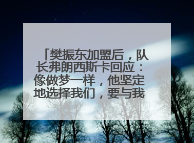 樊振东加盟后，队长弗朗西斯卡回应：像做梦一样，他坚定地选择我们，要与我们一起夺冠
