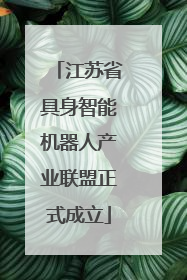 江苏省具身智能机器人产业联盟正式成立