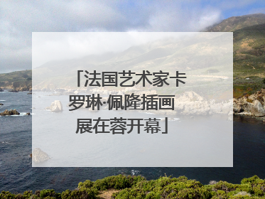 法国艺术家卡罗琳·佩隆插画展在蓉开幕