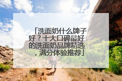 洗面奶什么牌子好？十大口碑最好的洗面奶品牌精选，满分体验推荐