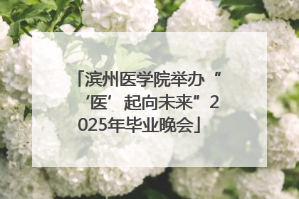 滨州医学院举办“‘医’起向未来”2025年毕业晚会