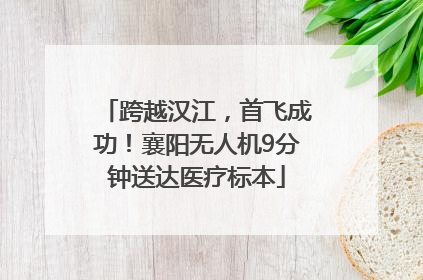跨越汉江，首飞成功！襄阳无人机9分钟送达医疗标本