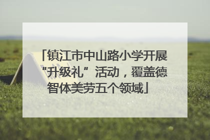 镇江市中山路小学开展“升级礼”活动，覆盖德智体美劳五个领域