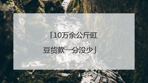 10万余公斤豇豆货款一分没少