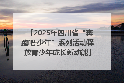 2025年四川省“奔跑吧·少年”系列活动释放青少年成长新动能